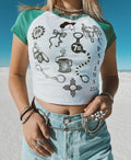 LINCOLN COUNTY COWBOYGAL BABY TEE